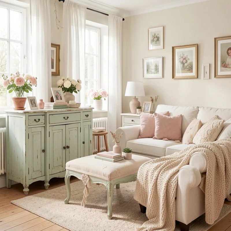 Reconnaître le style shabby chic en cinq éléments clés
